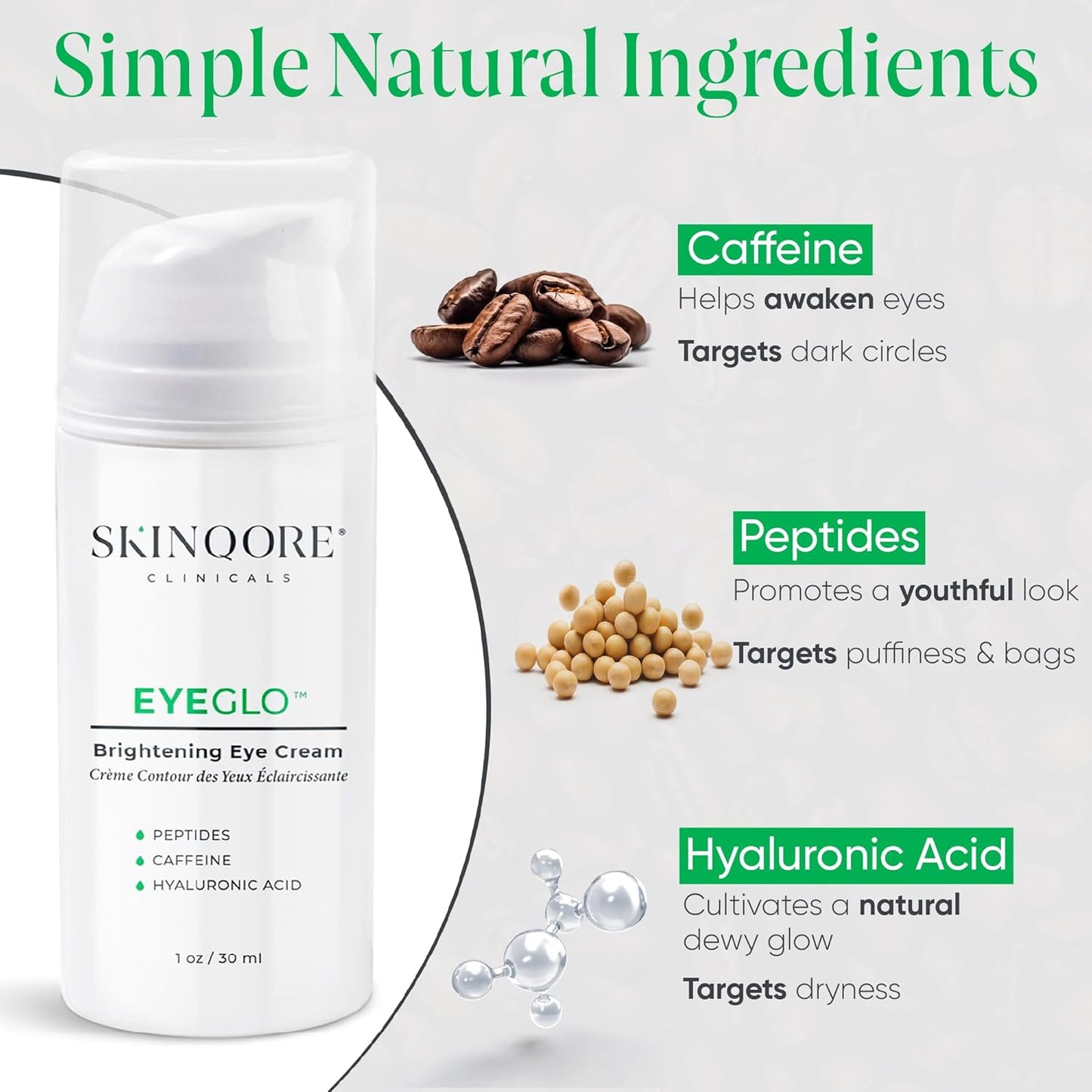 Eyeglo Eye Brightening Cream - 1oz / 30ml